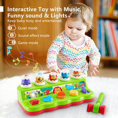 WOWOHAGE soft rubber hammer safe for little hands during play.