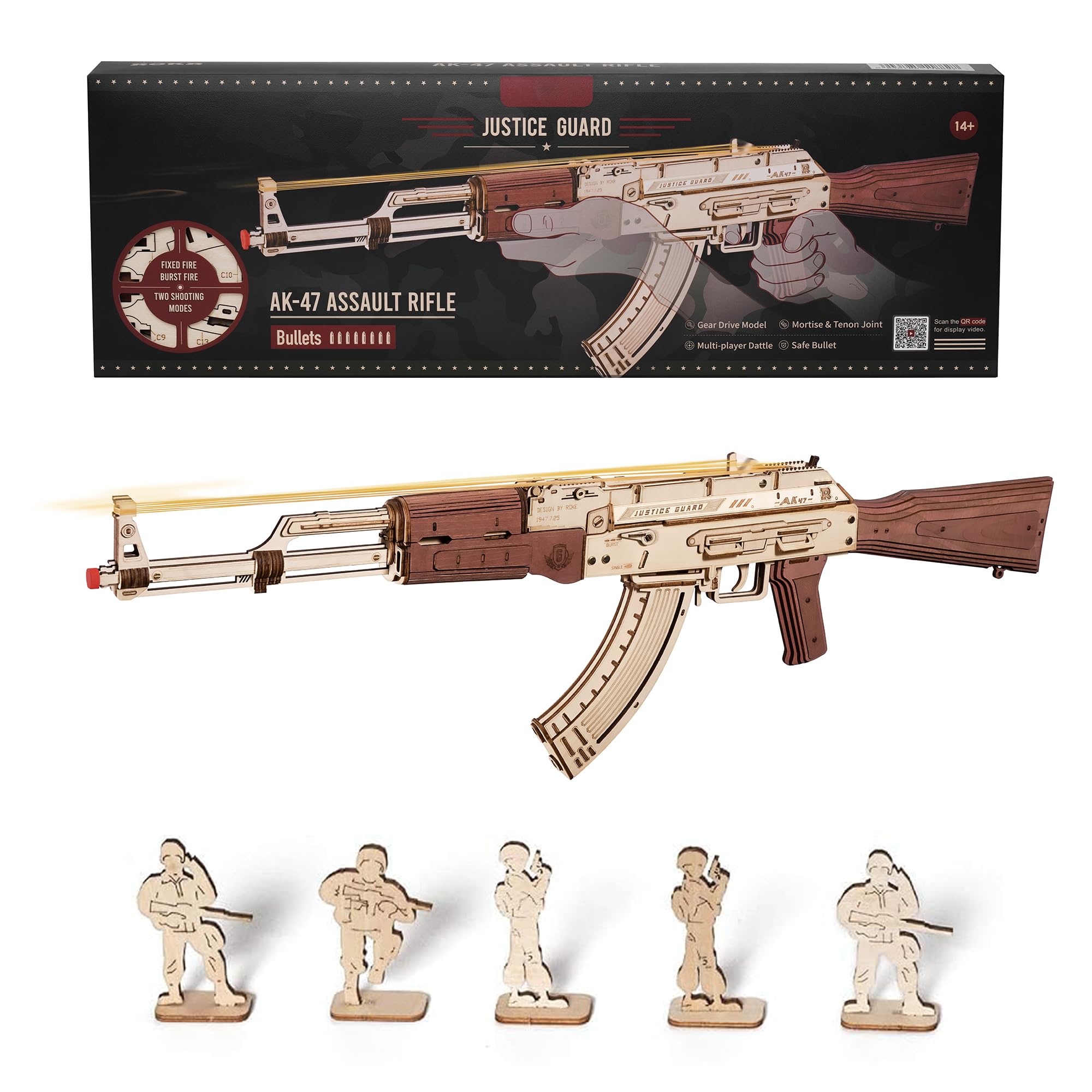Wowood 3D puzzle for adults with intricate design, supports focus and relaxation.