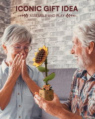 Wowood adult crafting kit sunflower demonstrates relaxing project for creative makers