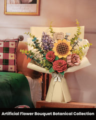 Wowood flower kit 3D puzzle bouquet for adults.