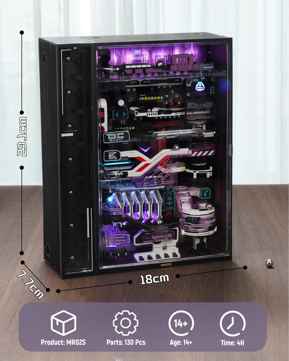 Wowood 187-piece kit with clear instructions for a satisfying DIY build.