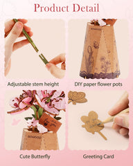 Wowood Sakura puzzle gift-ready box opening showcases thoughtful packaging.
