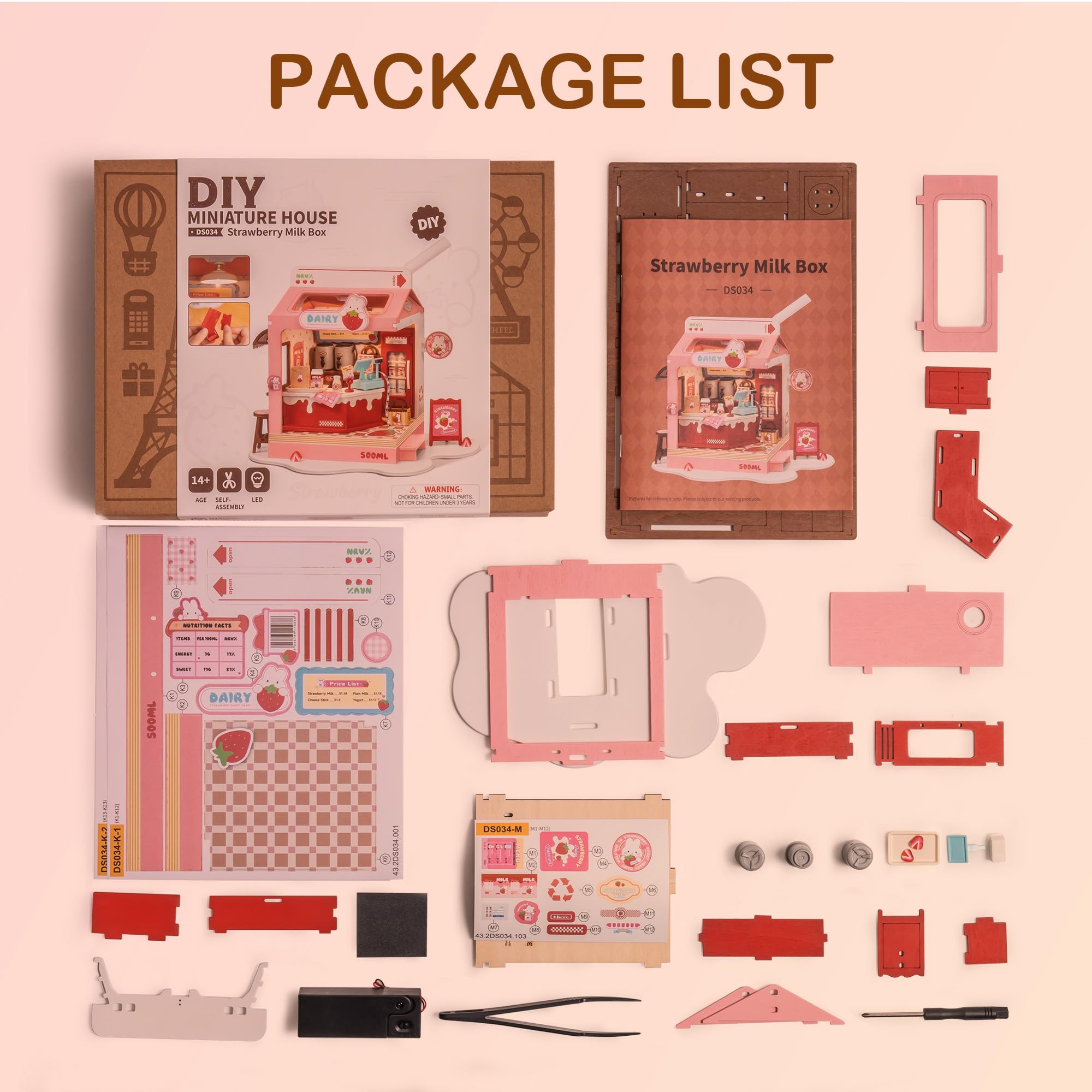 Child enjoys crafting Wowood Milkbox kit with safe beginner-friendly steps