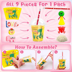 WOWSCAN valentines pencils ideal for school rewards and friendly exchanges.