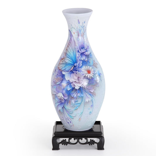 WowSome puzzle vase close-up of interlocking pieces ensuring sturdy construction