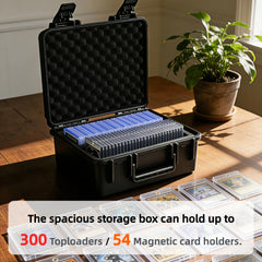 WPGEAR foam insert keeps rigid card holders neatly secured.