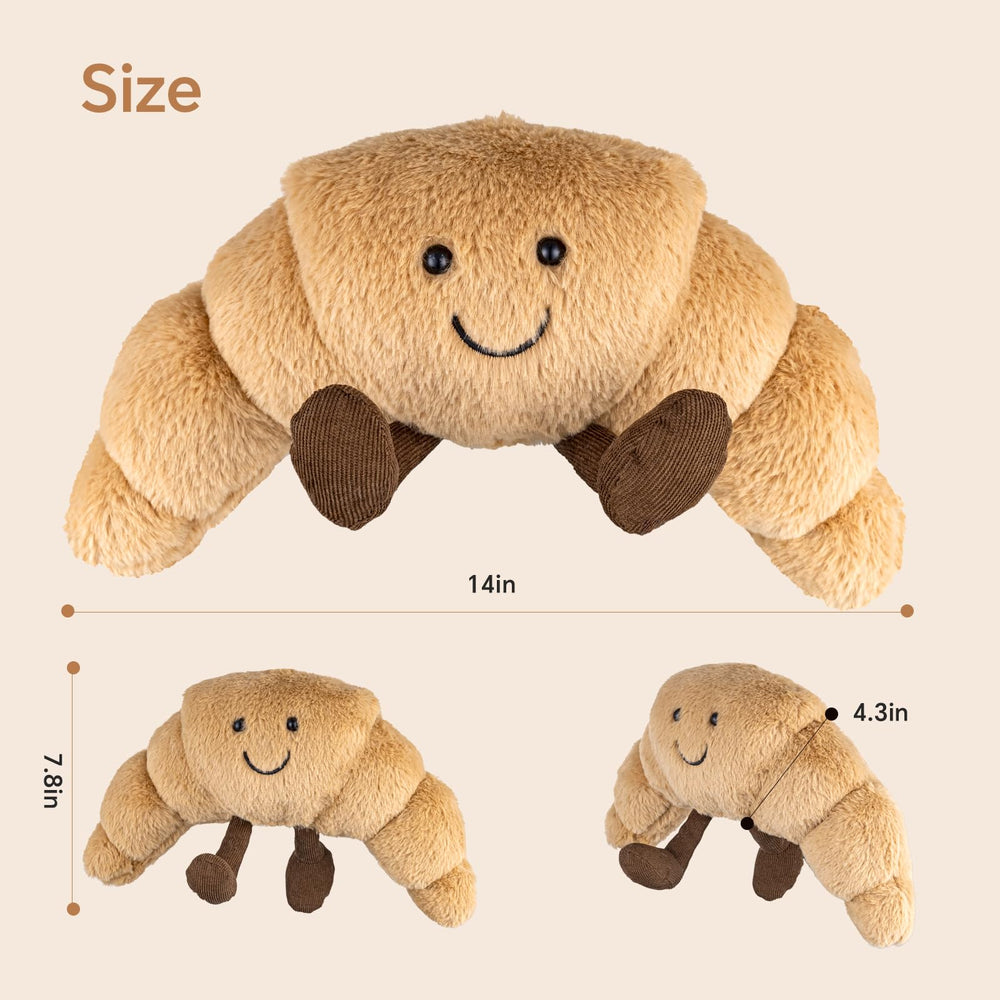 WqWqian croissant plush gift idea for birthdays and housewarmings