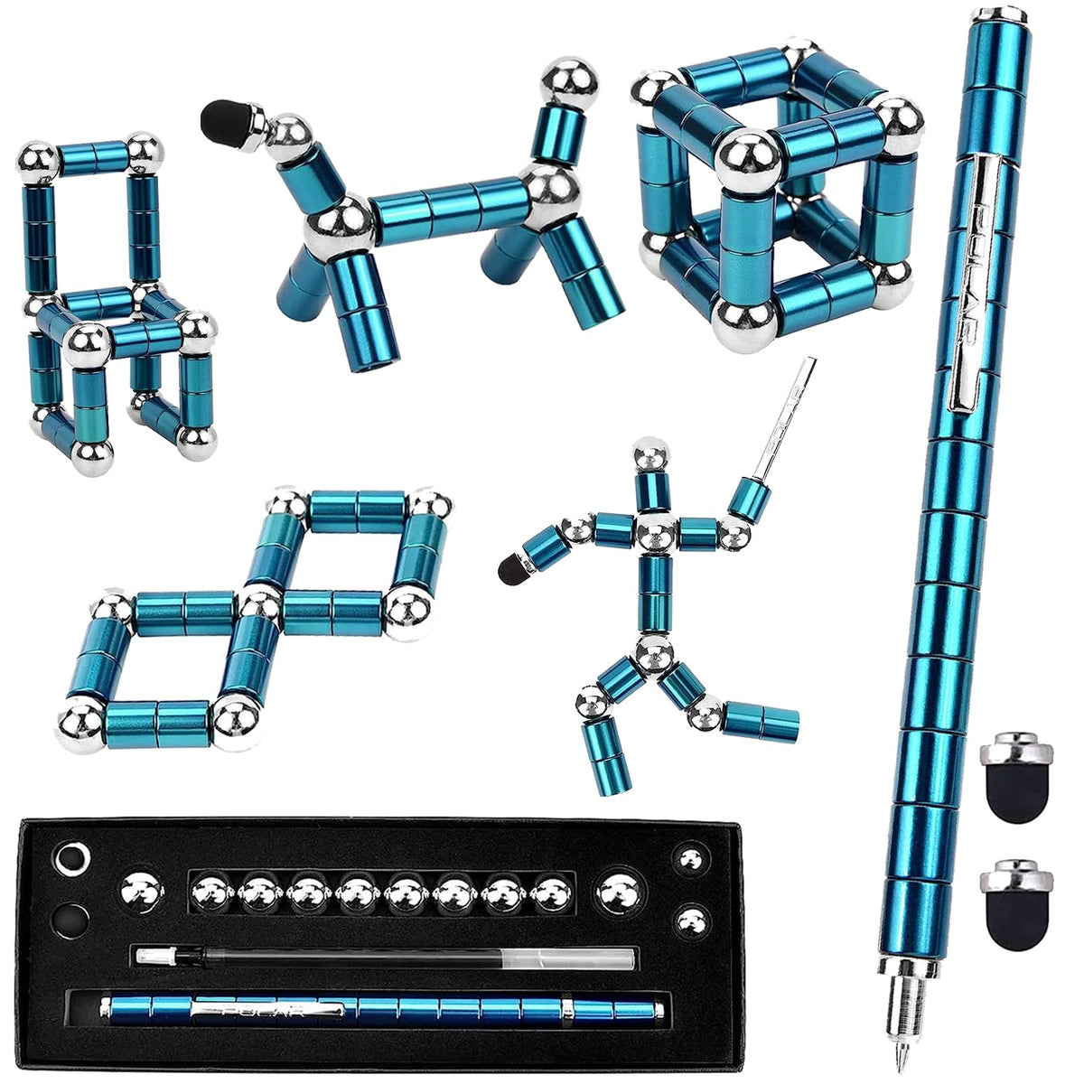 WQWQUU Fidget Pen magnetic toy in hand promoting focused play and creativity.