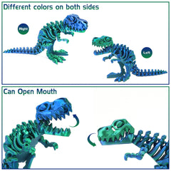 WQXWNFBA dinosaur bones set, highly detailed skeleton with movable limbs for interactive play.