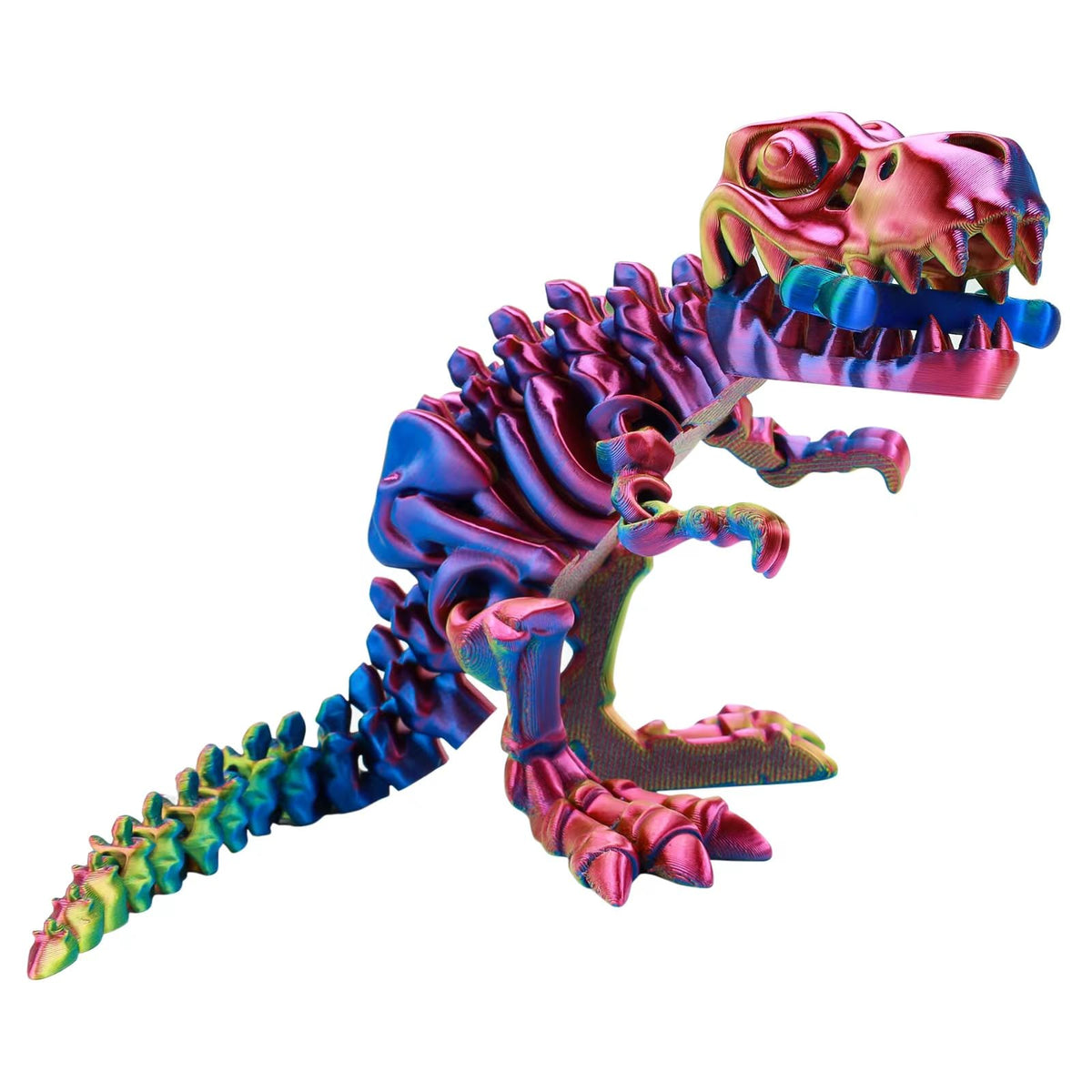 WQXWNFBA dinosaur bones poseable T-Rex ready for desk display and stress relief.