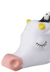 Wrapables Cow mini tabletop vacuum cleaning desk debris after snacks.