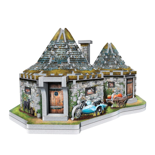 Wrebbit 3D Hagrid's Hut roof detail captures craftsmanship.