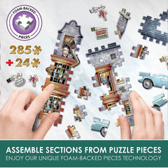 Wrebbit3D Diagon Alley collection puzzle, ideal for display and gifting.