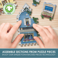 Wrebbit 3D Puzzle Gilmore Girls Gazebo focus recreates Stars Hollow ambiance