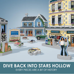Wrebbit 3D Puzzle Gilmore Girls pizza box and gnomes focus for collectors