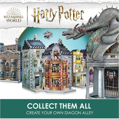 Wrebbit 3D Gringotts Bank detailing evokes Wizarding World atmosphere