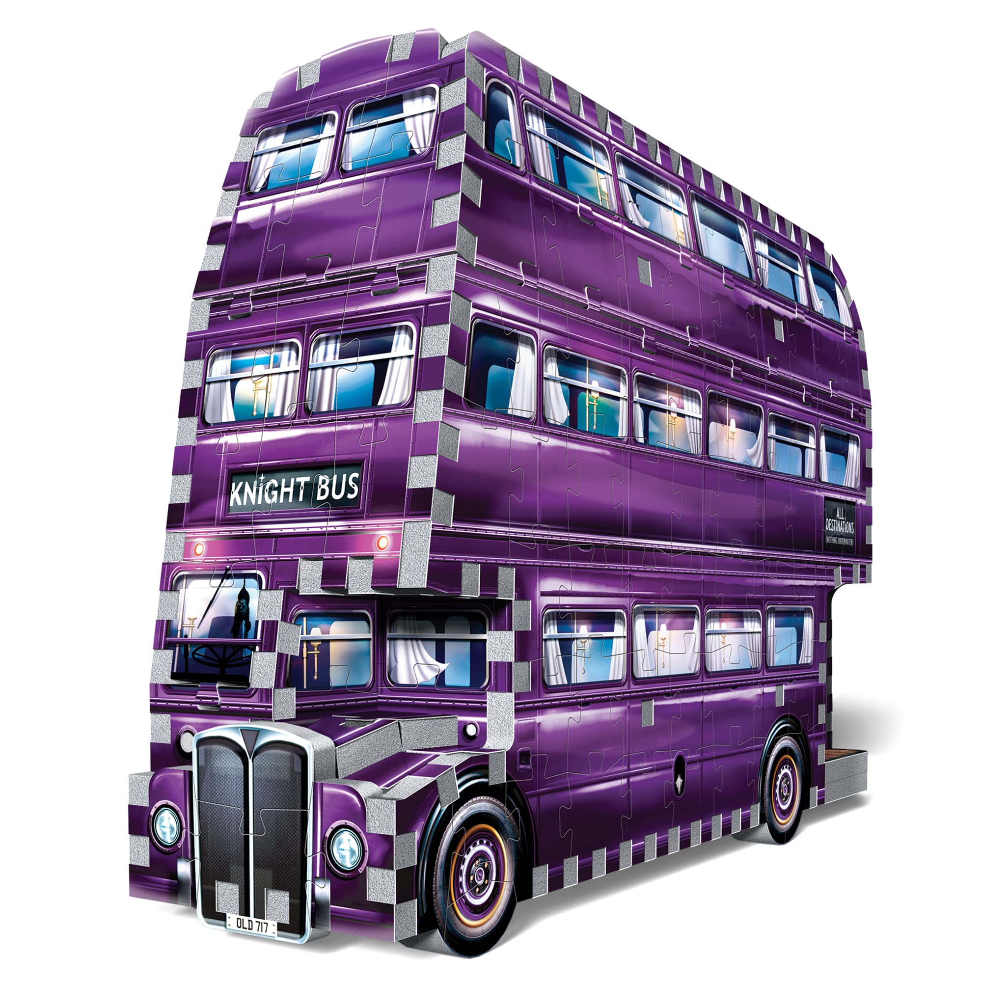 Wrebbit3D Knight Bus instruction guide with color visuals helps builds