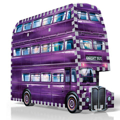 Wrebbit3D Knight Bus back side view emphasizes silhouette for display