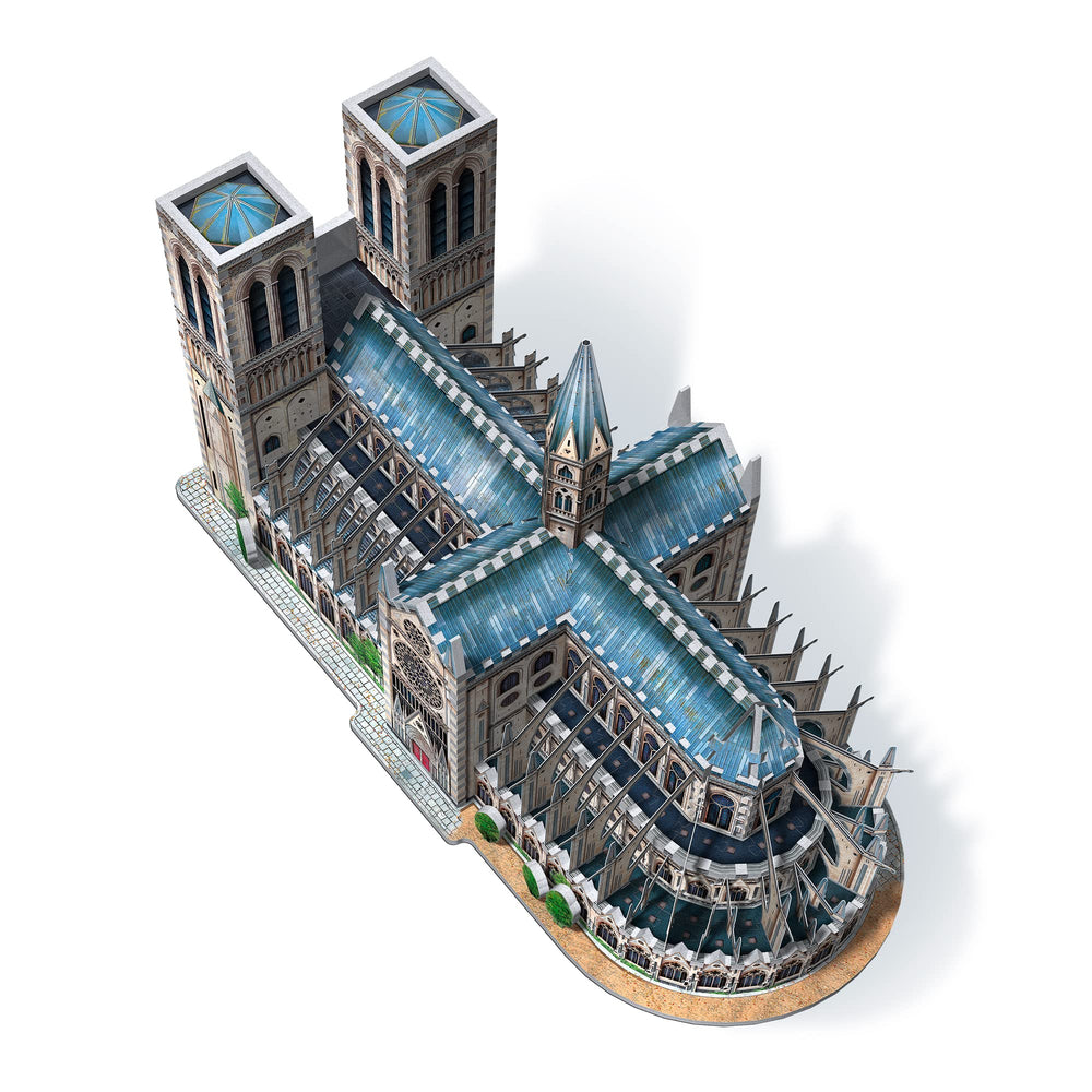 Wrebbit3D Notre-Dame Paris spires and towers showcase intricate craftsmanship