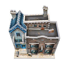 Wrebbit 3D Ollivander’s Wand Shop stacked boxes create realistic detail for collectors.