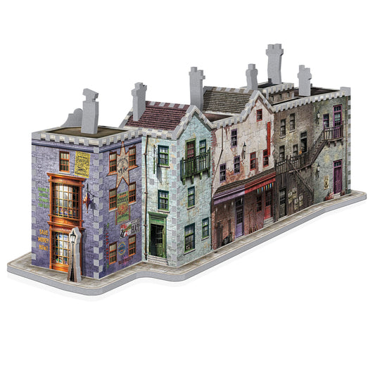 Wrebbit3D Ollivanders model showcases curved roofs and magical signage