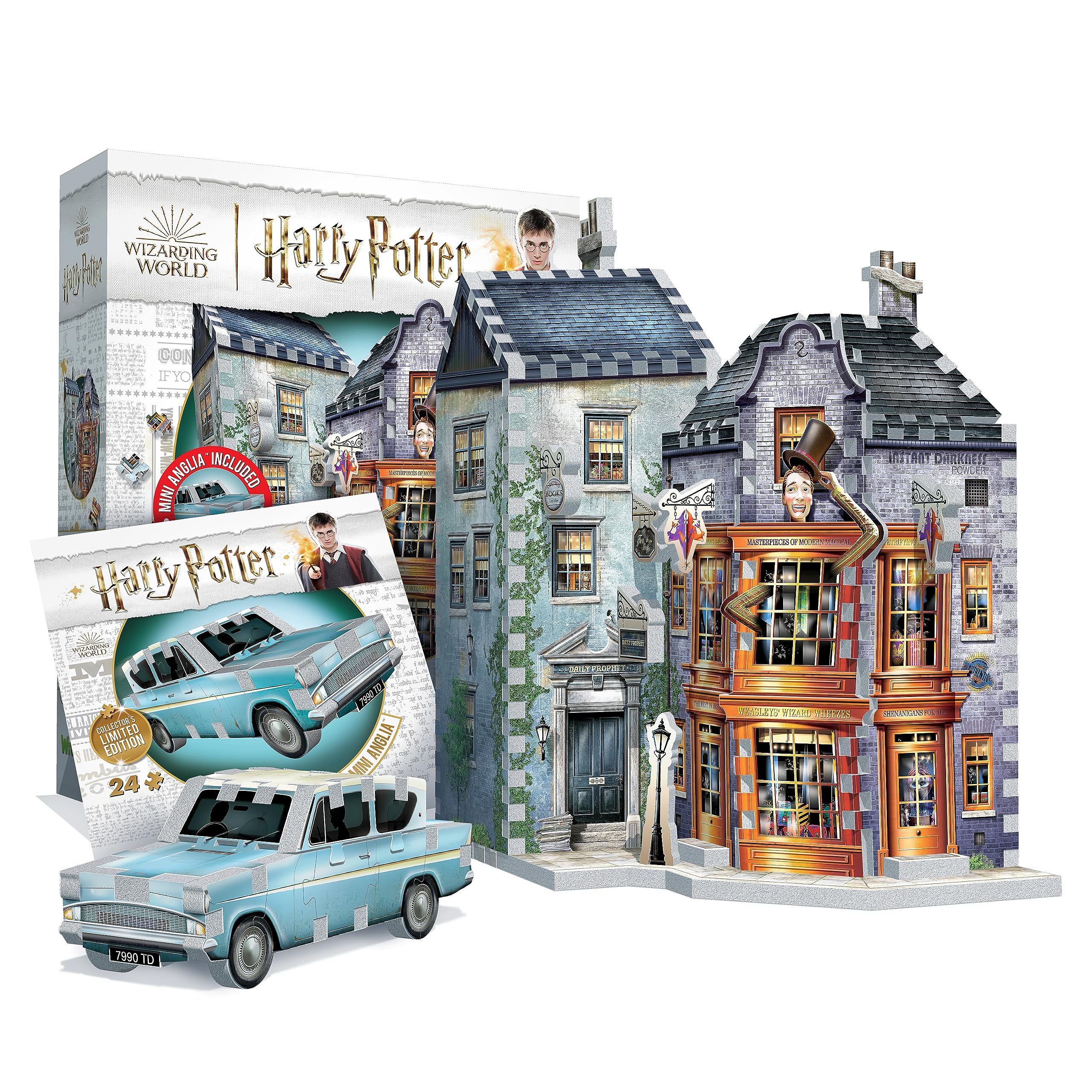Wrebbit3D Weasleys' Wizard Wheezes puzzle ready for shelf display.