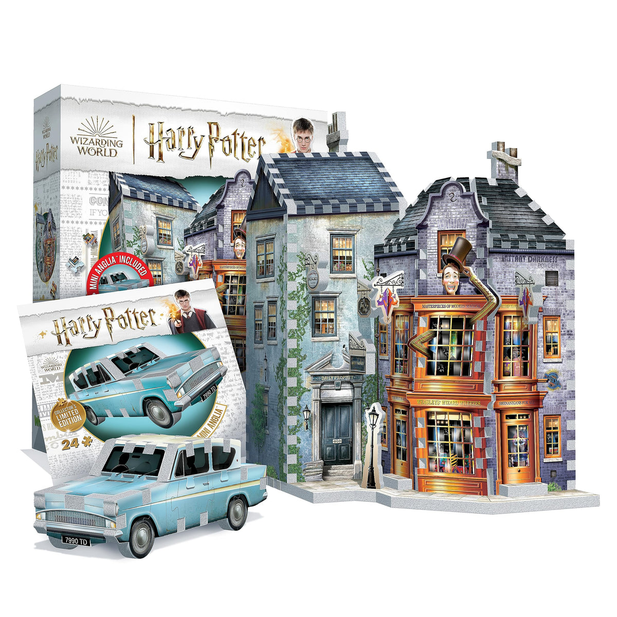 Wrebbit3D Weasleys' Wizard Wheezes puzzle ready for shelf display.