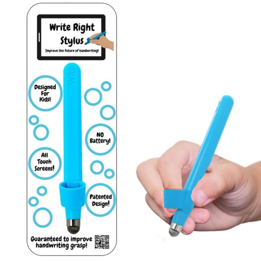 Write Right Stylus with kid handwriting grip supports comfortable practice and progress