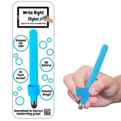 Write Right Stylus with kid handwriting grip supports comfortable practice and progress