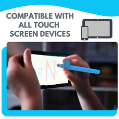 Write Right Stylus works with tablets, enabling versatile handwriting practice