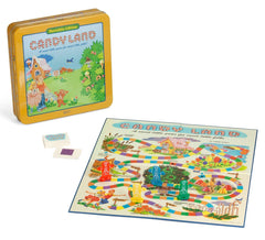 Retro graphics on the tin celebrate nostalgia while keeping components organized.