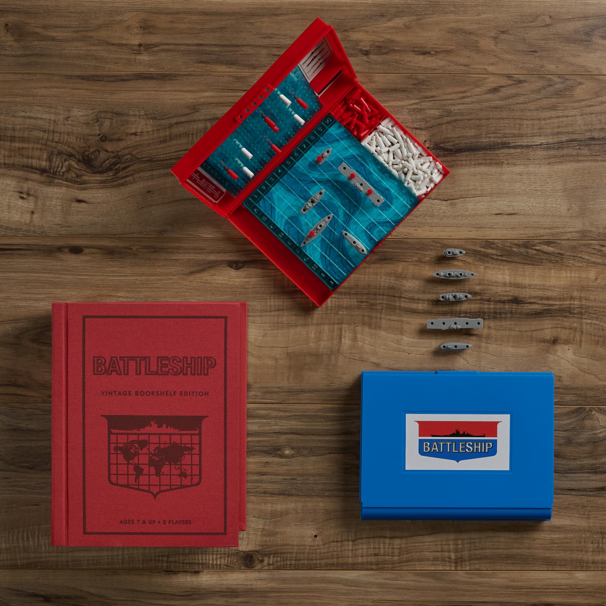 WS Game Company Battleship folding battle cases enable fast setup and tidy storage.