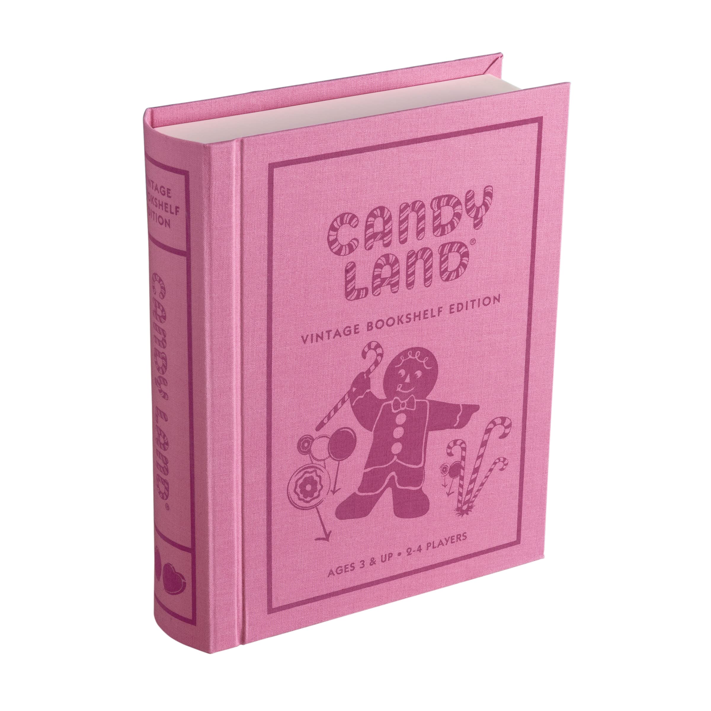 WS Game Company Candy Land Vintage Bookshelf Edition cover art with retro 1978 graphics