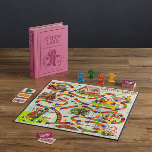 WS Game Company Candy Land Vintage slipcase showing organized shelf-ready packaging