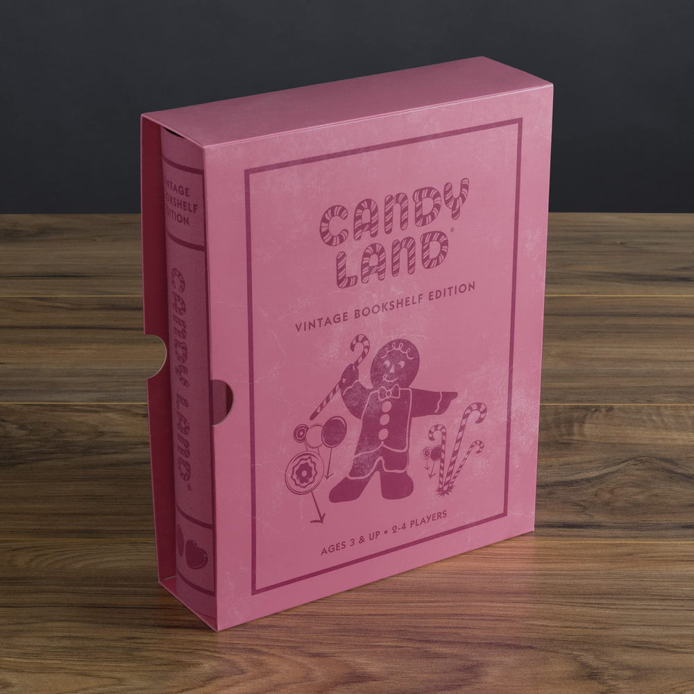 WS Game Company Candy Land Vintage Gingerbread Men movers are durable and kid-friendly