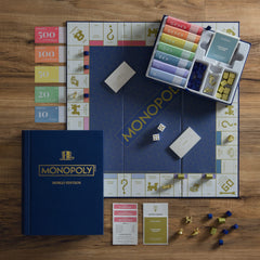Indigo bookshelf case by WS Game Company enhances decor