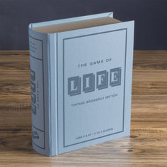 ws game company the game of life vintage bookshelf edition game pieces and money, ready for family play
