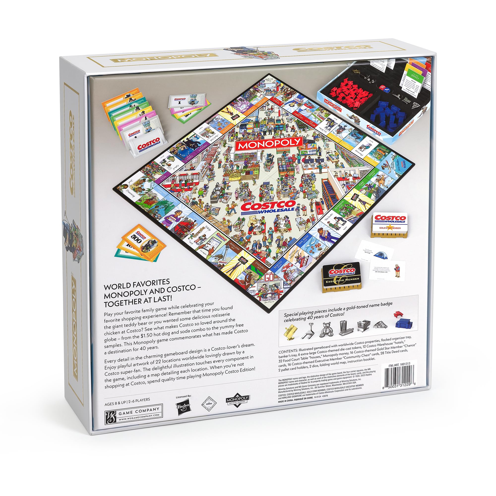 Costco Edition flocked organizer tray keeps components tidy