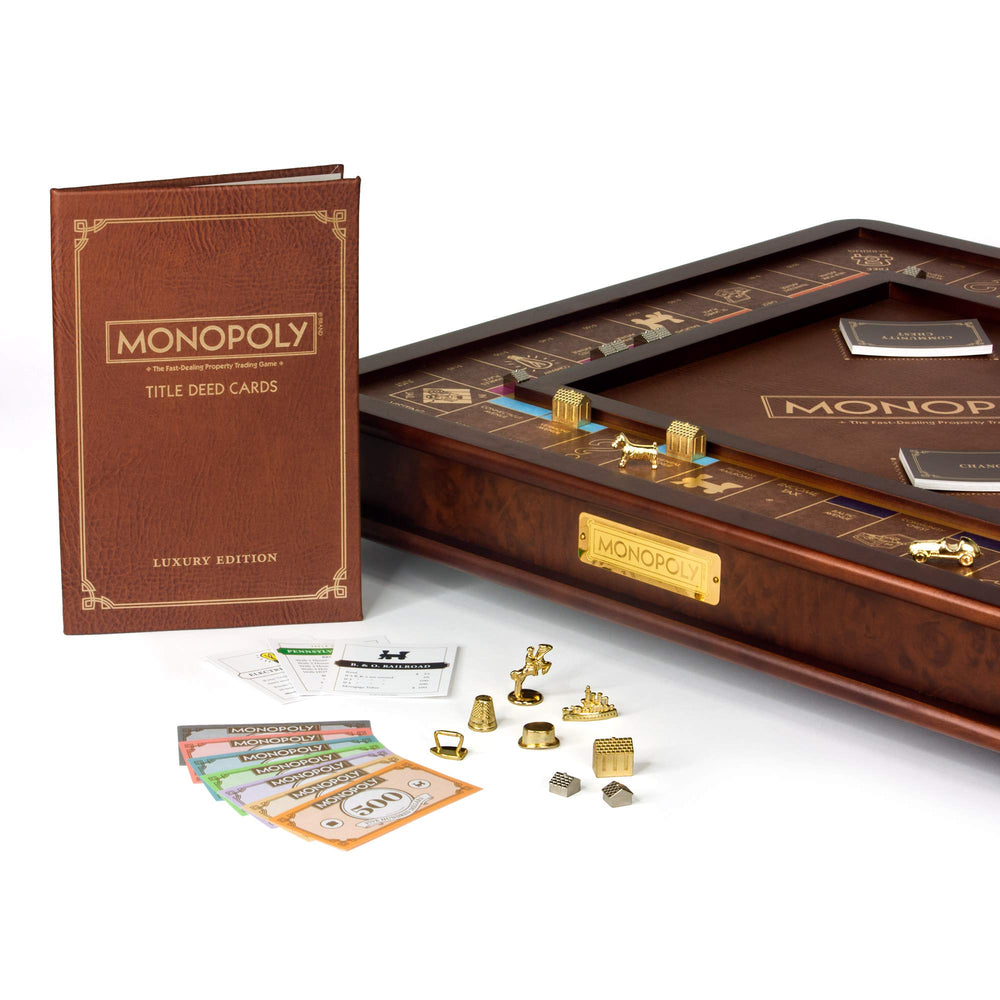 WS Game Company Monopoly Luxury Edition bank teller tray simplifies money handling