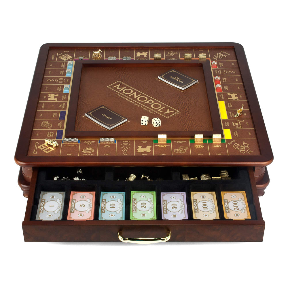 WS Game Company Monopoly Luxury Edition board accessories add premium touch