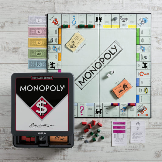Decorative metal tin by WS Game Company featuring built-in storage.