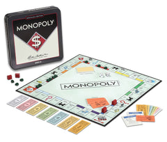 Eight die-cast tokens offer classic Monopoly nostalgia.