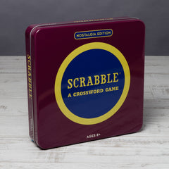 WS Game Company Scrabble Nostalgia Edition fabric pouch protects pieces for storage and travel