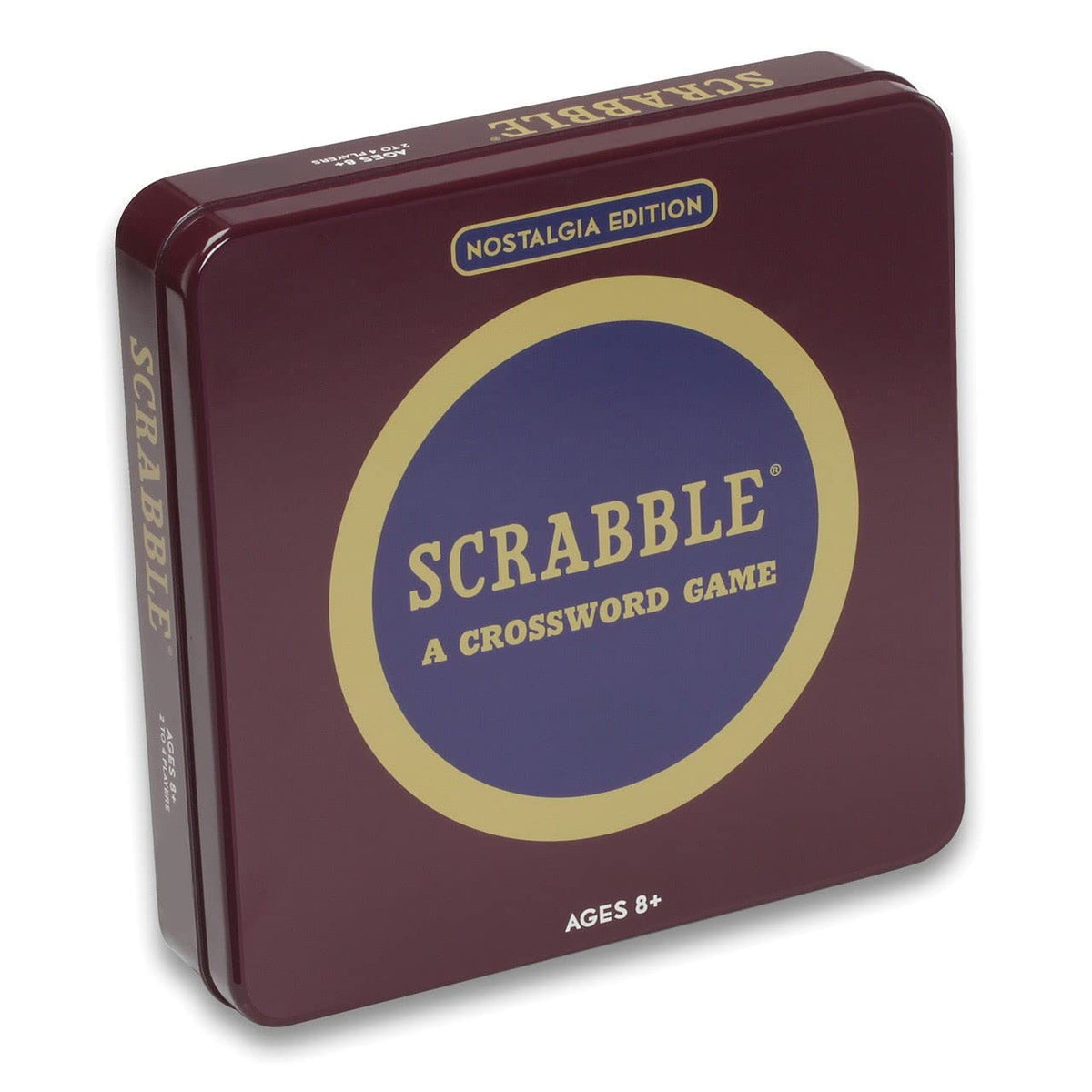 WS Game Company Scrabble Nostalgia Edition gameboard with vintage styling for family wordplay