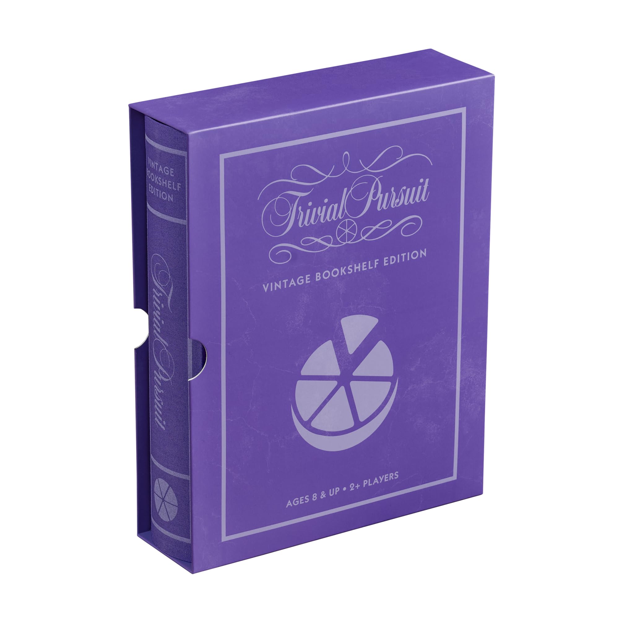 WS Game Company Trivial Pursuit compact storage dimensions on a shelf