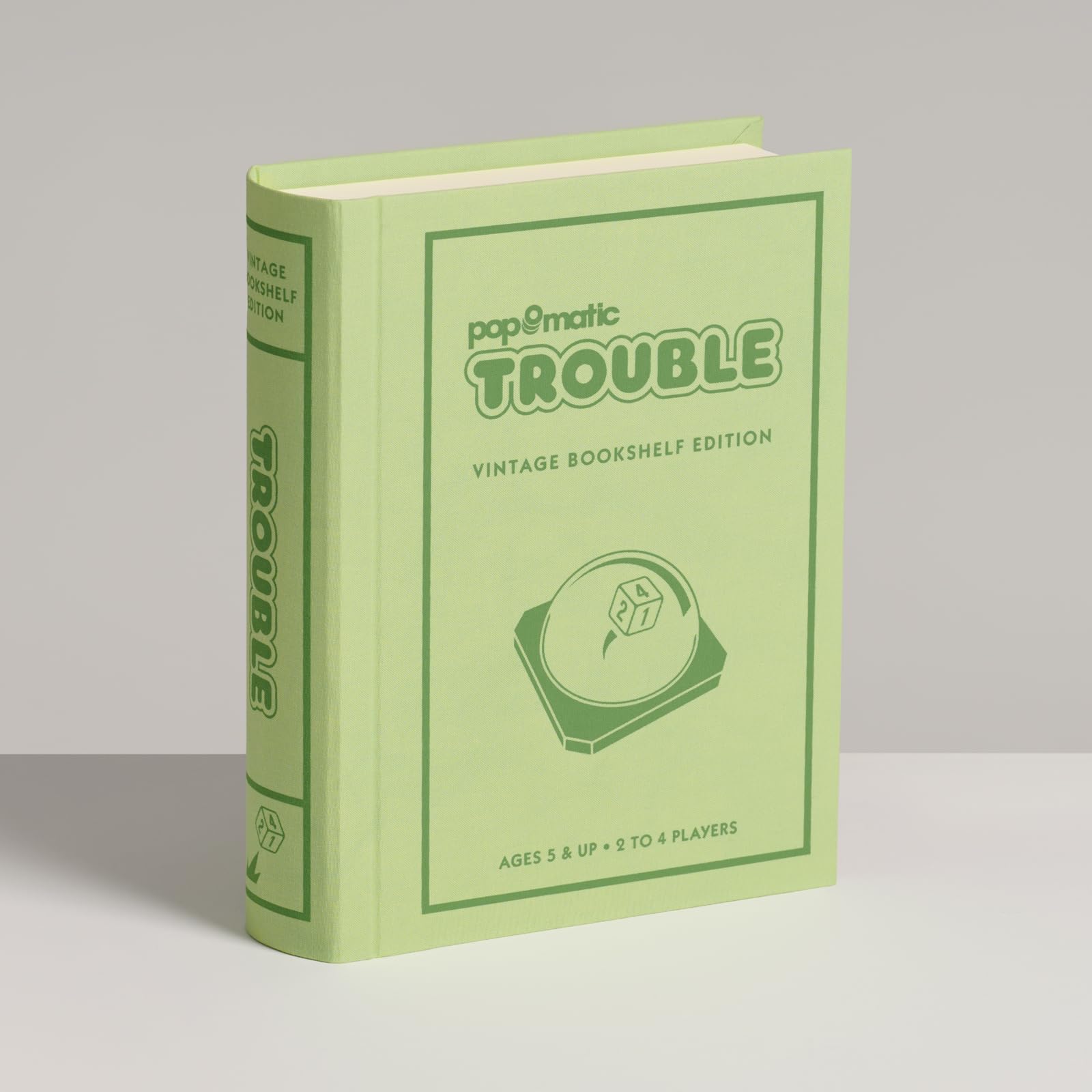 WS Game Company Trouble compact portable design makes travel game nights easy.
