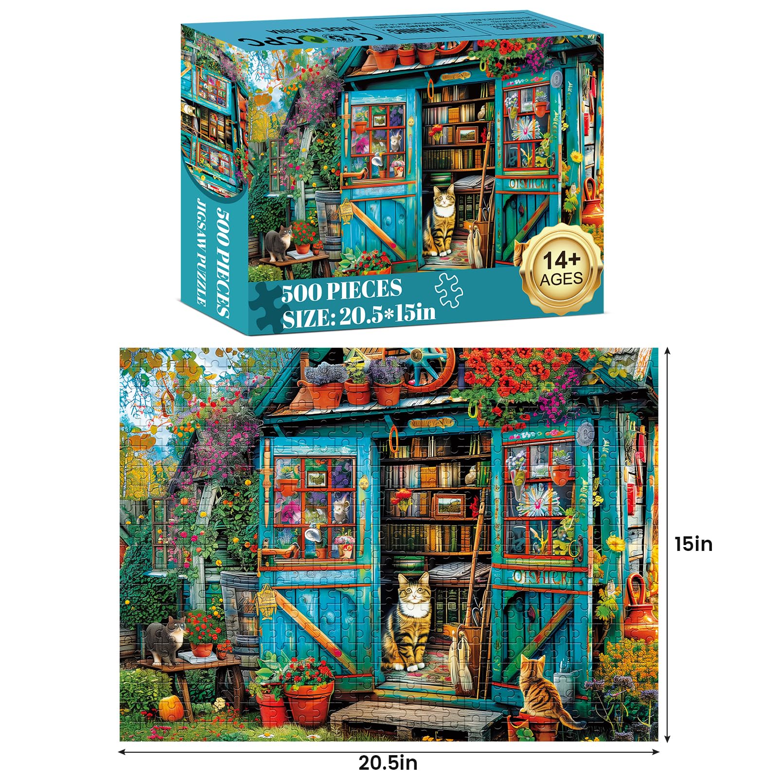 WSCXSC adult puzzle for family time – stimulates conversation and teamwork