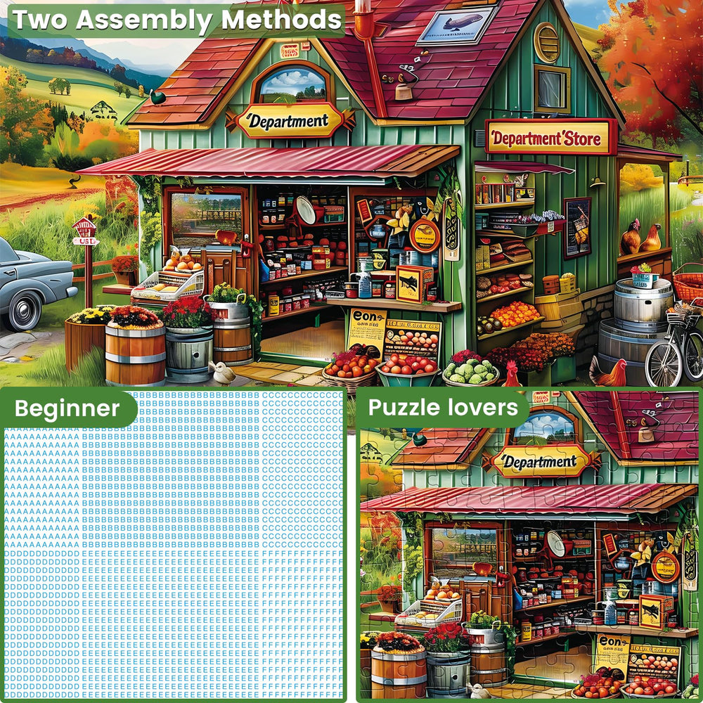 WSCXSC back of puzzle with A to H guide to locate pieces