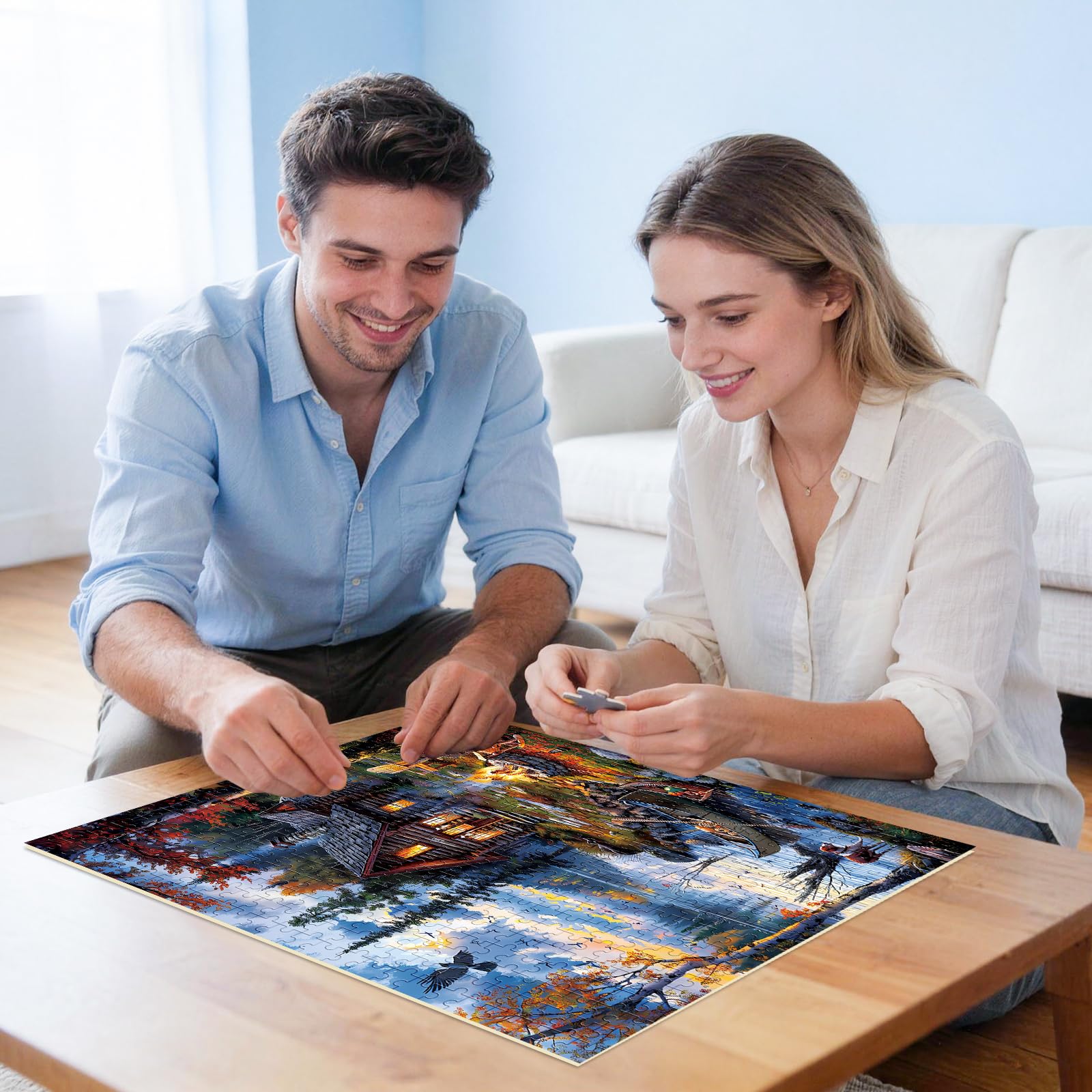 WSCXSC 500-piece puzzle for adults delivers a satisfying challenge.