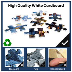 WSCXSC Countryside puzzle includes a full-size reference poster for guided assembly.